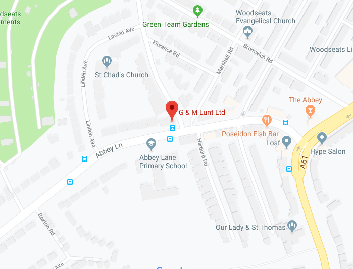 G and M Lunt Map